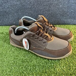 Nunn Bush All-Terrain Comfort Gel Hiking Shoes Men Size 11.5 Brown 84410-249